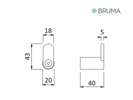 MEDIDAS PERCHA X-ALPHA BRUMA